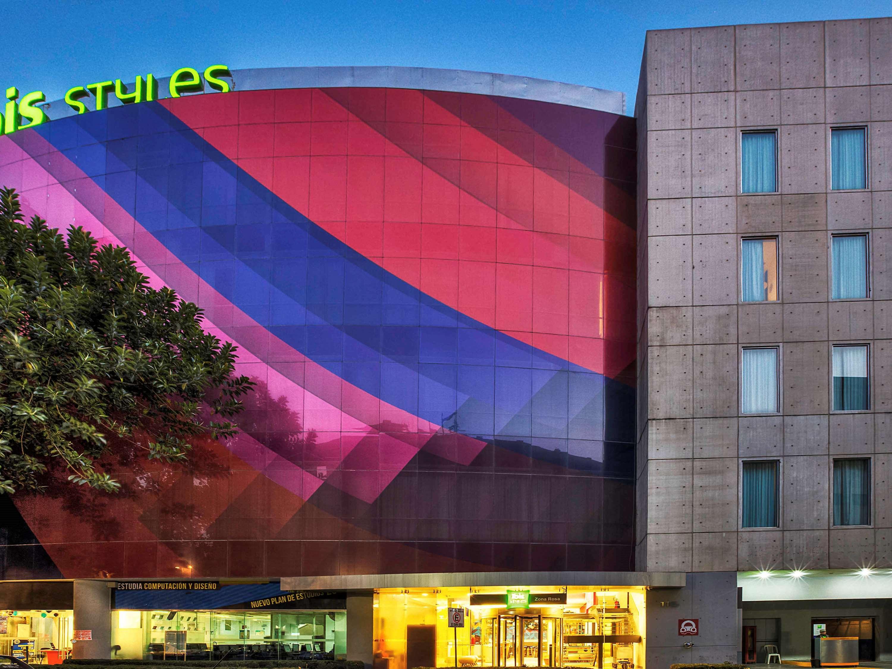 Отель Ibis Styles Mexico Reforma Экстерьер фото